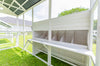 Modern Countryside Open Concept Chicken Coop (DDP-1554PVC)