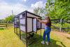 Modern Ultraguard Large Metal Framed Chicken Coop