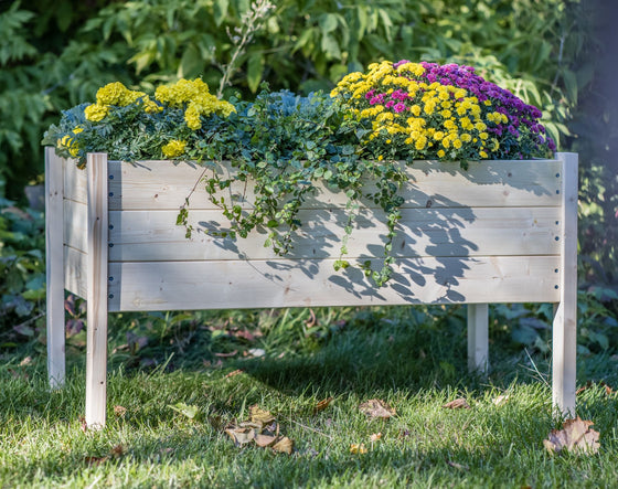 Raised Garden Planter Collection- 38"(L) x 24"(W) x 22"(H) (DDP-2168L)