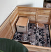 Raised Guinea Pig & Rabbit House (DDP-2332C)