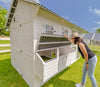 Modern Chicken Barn Coop – Spacious, Durable Chicken Houses (DDP-1553PVC)