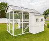 Modern Countryside Open-Concept Chicken Coop (DDP-1554PVC)