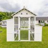 Modern Countryside Open-Concept Chicken Coop (DDP-1554PVC)