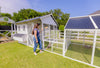 Modern Chicken Coop + Universal Chicken Pen Combo (DDP-1553-1708)
