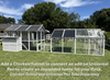 Modern Countryside Open Concept Chicken Coop (DDP-1554PVC)