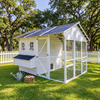 Modern Chicken Barn Coop – Spacious, Durable Chicken Houses (DDP-1553PVC)