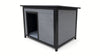 Metal Framed Outdoor Dog House - Insulated Shelter House - Medium and Large Size