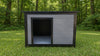 Metal Framed Outdoor Dog House - Insulated Shelter House - Medium and Large Size