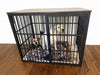 Metal Framed Indoor Dog House - Universal Crate for Medium to Extra-Large Dogs