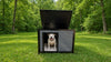 Metal Framed Outdoor Dog House - Insulated Shelter House - Medium and Large Size