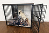 Metal Framed Indoor Dog House - Universal Crate for Medium to Extra-Large Dogs