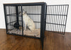 Metal Framed Indoor Dog House - Universal Crate for Medium to Extra-Large Dogs