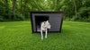 Metal Framed Outdoor Dog House - Insulated Shelter House - Medium and Large Size