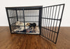 Metal Framed Indoor Dog House - Universal Crate for Medium to Extra-Large Dogs