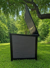 Metal Framed Outdoor Dog House - Insulated Shelter House - Medium and Large Size