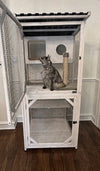 Modern Indoor/Outdoor Cat Habitat