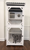 Modern Indoor/Outdoor Cat Habitat