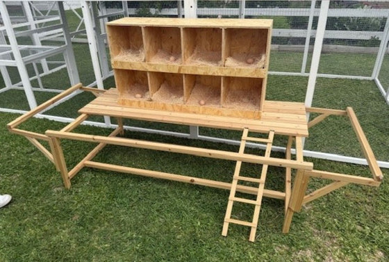 Best Rest Nesting Box Table With Ramp (DDP-2361)