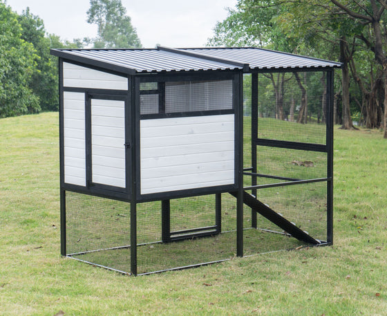 Modern Ultraguard Starter Metal Framed Chicken Coop