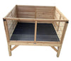 Raised Guinea Pig & Rabbit House (DDP-2332C)