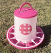 Chicken Feeder 13 lbs - Fuchsia (Z-FFS)