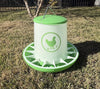 Chicken Feeder 26 lbs - Green (Z-FGL)