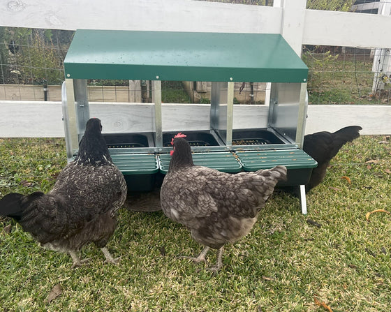 Zylina Metal Nesting Box With Legs - 3 Bays (G-10142)