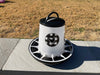 Chicken Feeder 13 lbs - Black (Z-FBS)