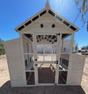 Modern Countryside Open Concept Chicken Coop (DDP-1554PVC)