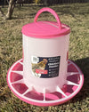 Chicken Feeder 13 lbs - Fuchsia (Z-FFS)