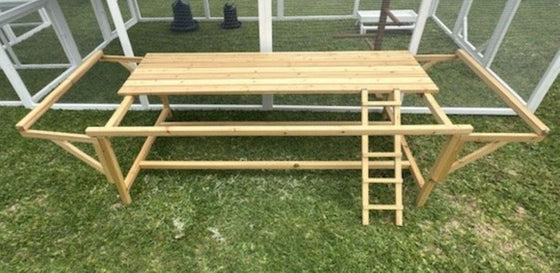 Best Rest Nesting Box Table With Ramp (DDP-2361)