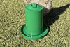 Zylina Powder Coated Metal Waterer 1 Gallon - Green (Z-WMGS)