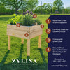 Raised Garden Planter with 4 Way Divider (DDP-1839)