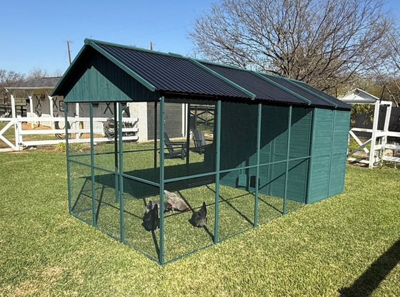 UFO THE COOP TEE upper field one サイズ XXL Modern Ultraguard XL Metal Framed Chicken Coop - Teal – Zylina