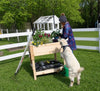 Raised Garden Planter with Storage Shelf- 36”(L) x 36”(W) x 36”(H) (DDP-1840)