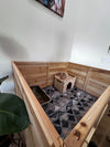 Raised Guinea Pig & Rabbit House (DDP-2332C)