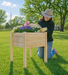 Raised Garden Planter Collection- 22"(L) x 22"(W) x 26"(H) (DDP-2168S)