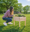 Raised Garden Planter with 4 Way Divider (DDP-1839)