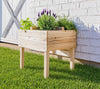 Raised Garden Planter with 4 Way Divider (DDP-1839)