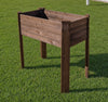 Raised Garden Planter Rustic Stain- 34.25”(L) x 18.50”(W) x 30.7”(H) (DDP-1841)