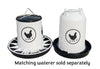 Chicken Feeder 26 lbs - Black (Z-FBL)