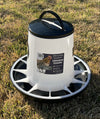 Chicken Feeder 13 lbs - Black (Z-FBS)