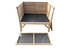 Raised Guinea Pig & Rabbit House (DDP-2332C)