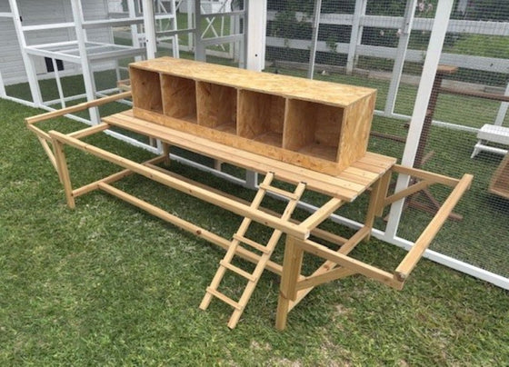 Best Rest Nesting Box Table With Ramp (DDP-2361)