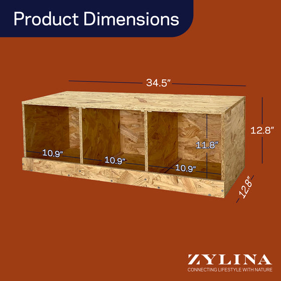 Best Rest Triple Nesting Box (DDP-2292L)