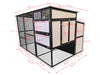 Large UltraGuard Metal Chicken Coop With Storage — Heavy-Duty Chicken House