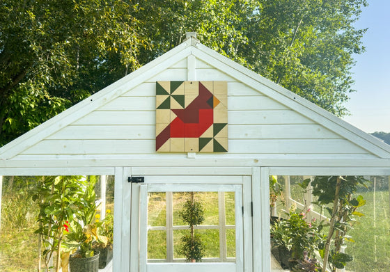 The Cardinal Garden Quilt