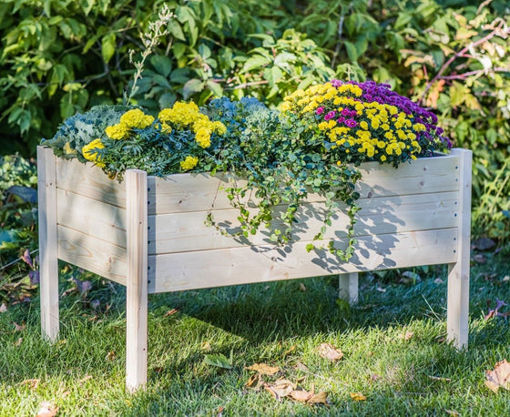 Raised Garden Planter Collection- 38"(L) x 24"(W) x 22"(H) (DDP-2168L)