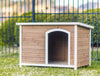 Log Cabin Dog House - PVC Roof